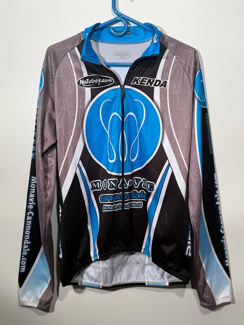 Sugoi MonaVie Cannondale Cycling Jersey Mens Med MTB Team 09